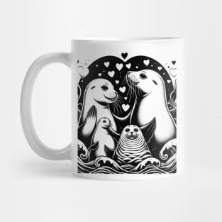 Seal Lover Sea Lion Seals Girls Boys Women Mug